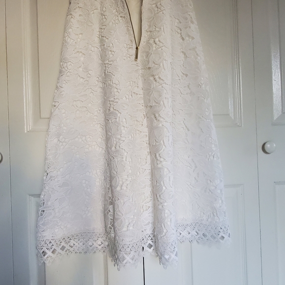 NEW Ted Baker London Questy Sleeveless Lace Dress - Picture 11 of 16